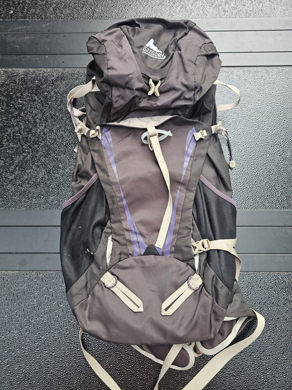 Gregory Freia 30 Backpack Womens Hiking Daypack Brown Purple Medium